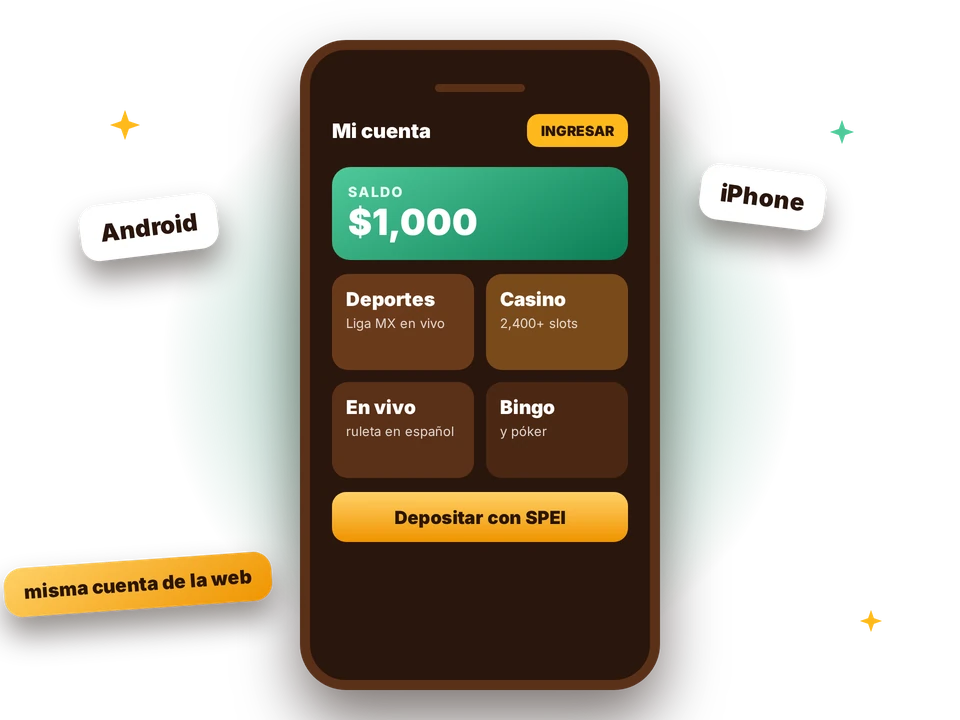 App Ganabet en Android y iPhone: casino, deportes en vivo, bingo y depósito con SPEI desde la misma cuenta